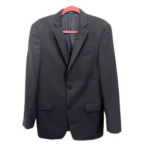 John Varvatos Star USA Blue 100% Wool Sports Coat Suit Blazer  Mens Size 38
